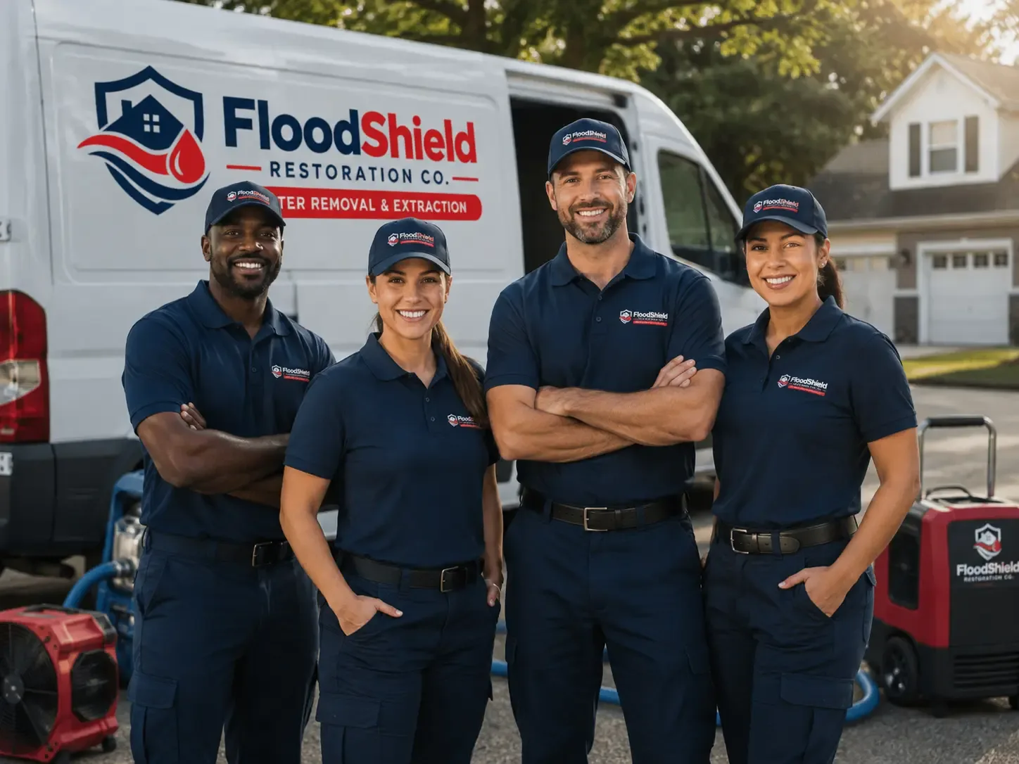 Flood Damage Restoration company in Junction City, OH